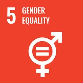 Decal for the United Nations Sustainable Development Goal 5: Gender Equality