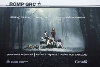 The National Centre for Missing Persons and Unidentified Remains (NCMPUR), created by the Royal Canadian Mounted Police (RCMP), recently launched the new "Canada's Missing" website.