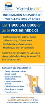 BC VictimLink Brochure