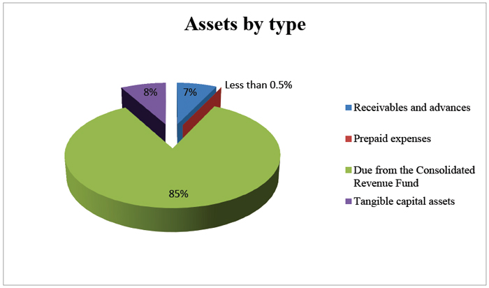Assets by type
