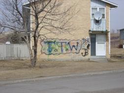 We see a lot of the negative activities such as alcohol abuse, graffiti, and drug use