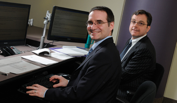 Photo of Michael Audet and Luc Vachon