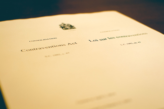 Contraventions Act document