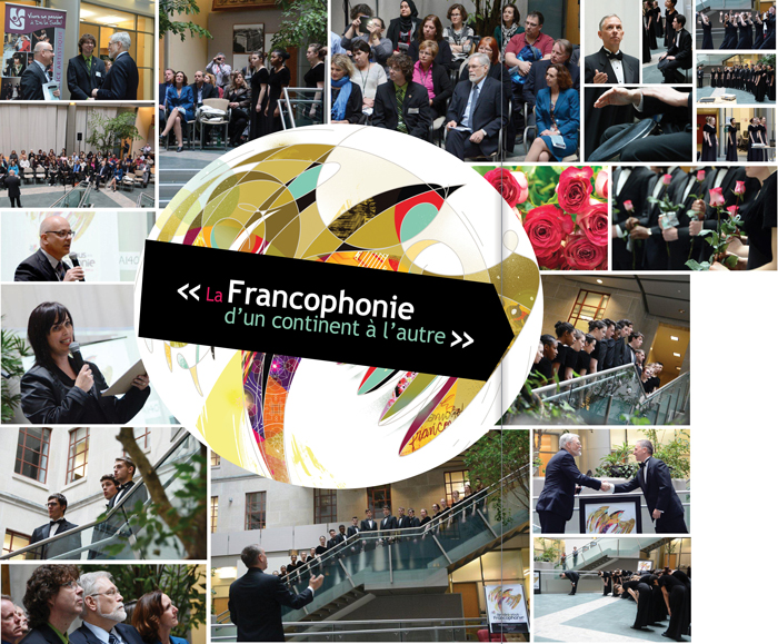 Les Rendez-vous de la Francophonie event montage