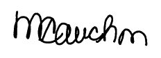 Signature of honourable Martin Cauchon