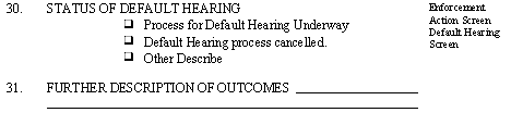 Payment Conference Outcome Assessment Form