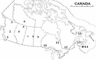 Figure 1 &ndash; Map of Study Regions