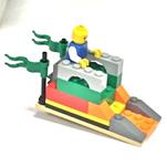 A small lego structure, the description for which is below