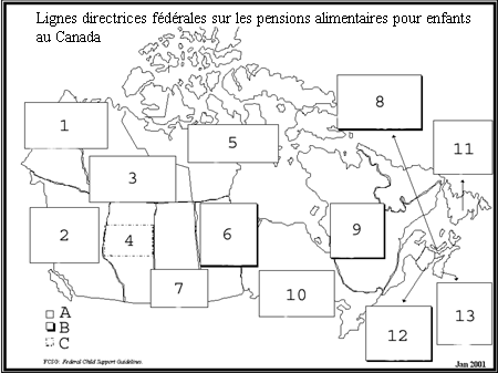 Lignes directrices fédérales sur les pensions alimentaires pour enfants au Canada
