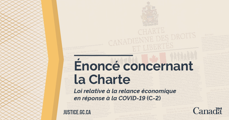 Projet de loi C-2&nbsp;: Loi relative à la relance économique en réponse à la COVID-19